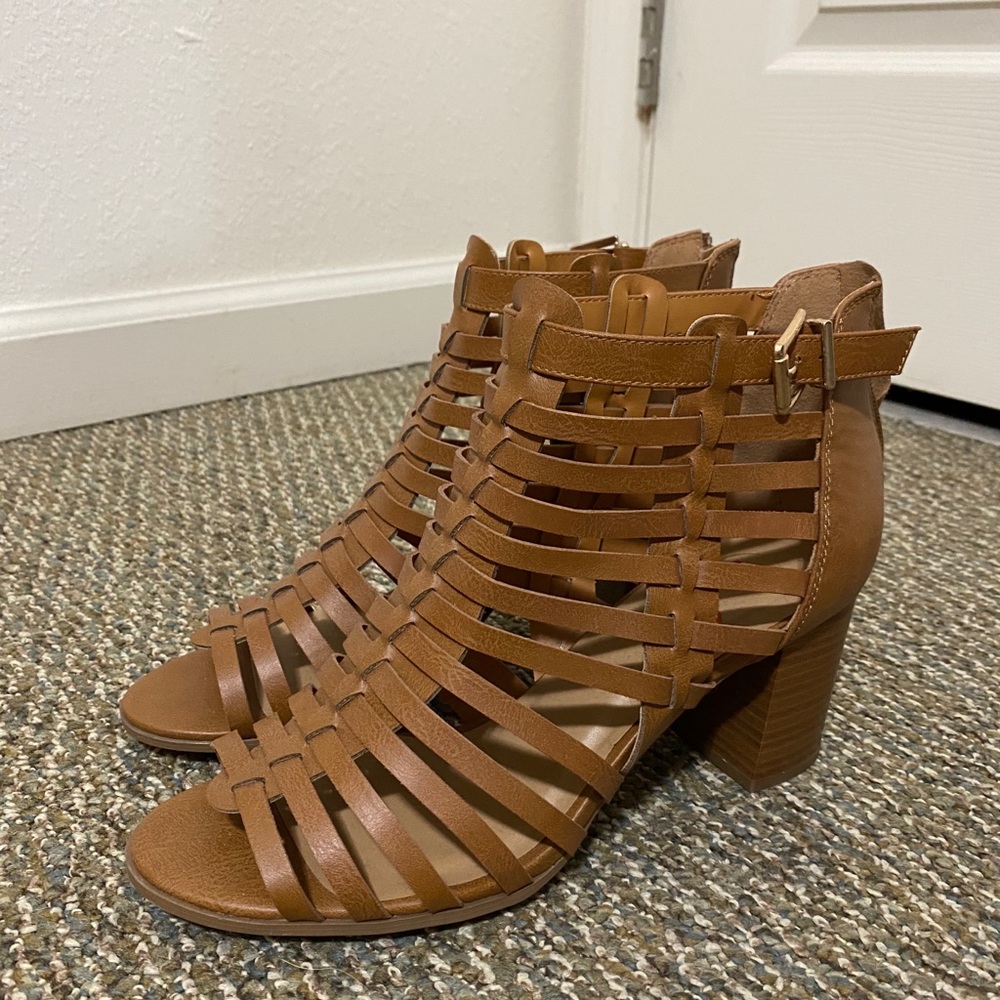 Heeled Sandals- Size 10
